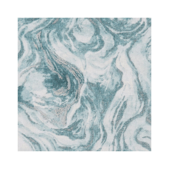 Lavico Sheer Mineral/Kingfisher by Clarke And Clarke Designer Fabric CLARKE & CLARKE LUSSO SHEERS LINEN - 50%;POLYESTER - 50% Turkey Horizontal: 27.56 and Vertical: 15.94 117 - Swanky Fabrics -