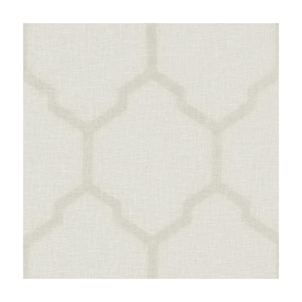 Arturo Ivory/Gold by Clarke And Clarke Designer Fabric CLARKE & CLARKE LUSSO SHEERS LINEN - 50%;POLYESTER - 50% Turkey - Horizontal: 6.3 and Vertical: 10.24 117 - Swanky Fabrics -