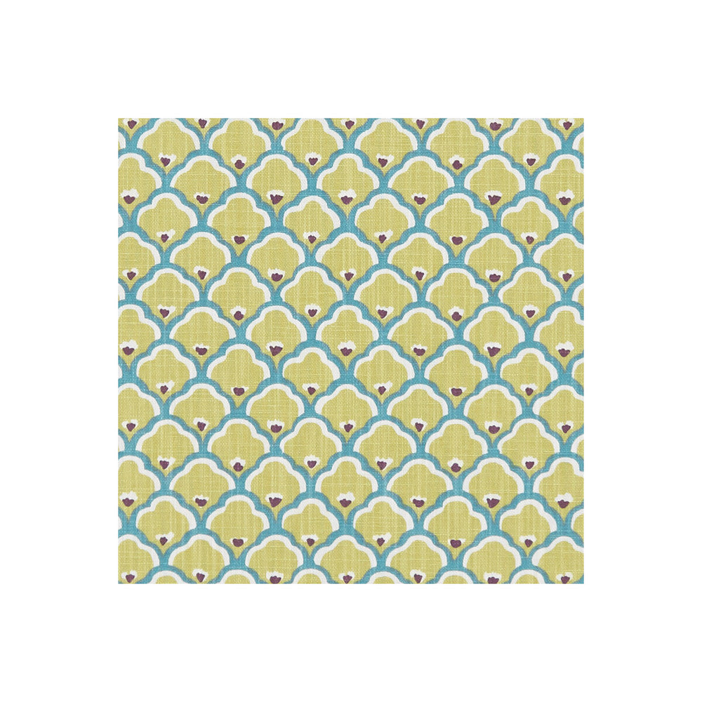 Sensu Citron by Clarke And Clarke Designer Fabric CLARKE & CLARKE ORIENTAL GARDEN COTTON - 90%;LINEN - 10% United Kingdom MEDIUM Horizontal: 4.41 and Vertical: 3.11 54 - Swanky Fabrics -