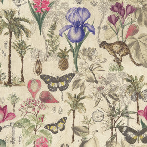 Clarke And Clarke Fabric Botany Summer