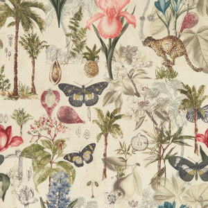 Clarke And Clarke Fabric Botany Tropical
