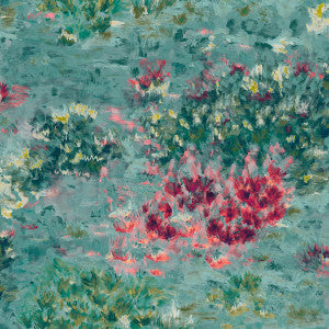 Clarke And Clarke Fabric Fiore Mineral