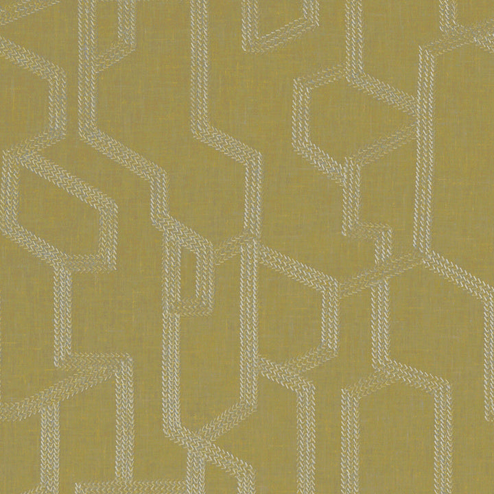 Labyrinth Citron by Clarke And Clarke Fabric Clarke And Clarke Fabric Labyrinth CitronFabric CLARKE & CLARKE EXOTICA POLYESTER - 52%;COTTON - 48% India </p><p>Repeat: H: 12.875, V: 12.5 54 - Fabric Carolina -