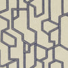 Clarke And Clarke Fabric Labyrinth Midnight