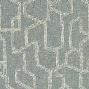 Clarke And Clarke Fabric Labyrinth Mineral