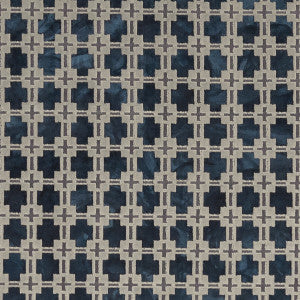 Clarke And Clarke Fabric Maui Midnight