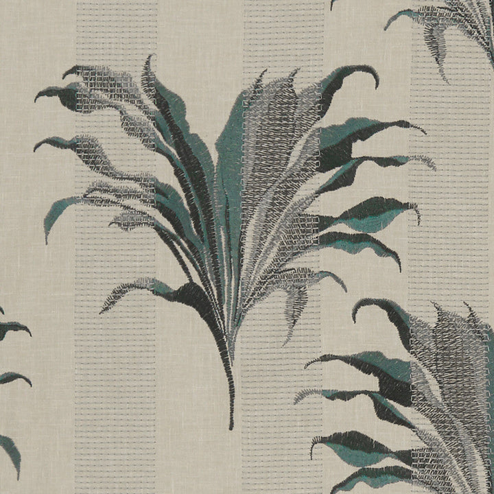 Palma Kingfisher by Clarke And Clarke Fabric Clarke And Clarke Fabric Palma KingfisherFabric CLARKE & CLARKE EXOTICA POLYESTER - 52%;COTTON - 48% India </p><p>Repeat: H: 17, V: 12.875 54 - Fabric Carolina -