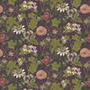 Clarke And Clarke Fabric Passiflora Mulberry Velvet