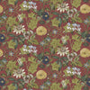 Clarke And Clarke Fabric Passiflora Rouge Velvet