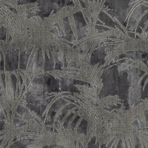 Clarke And Clarke Fabric Tropicale Charcoal