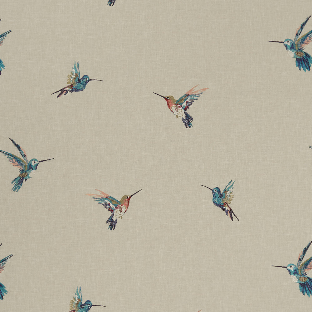 Woodstar Tropical by Clarke And Clarke Designer Fabric CLARKE & CLARKE EXOTICA POLYESTER - 52%;COTTON - 48% India - Horizontal: 25.625 and Vertical: 19 54 - Swanky Fabrics -