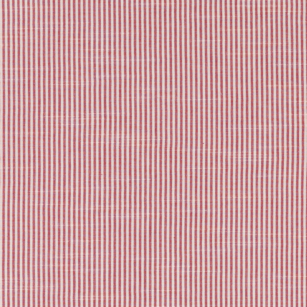 Bempton Red by Clarke And Clarke Designer Fabric CLARKE & CLARKE BEMPTON COTTON - 100% India Horizontal: 0.1875 and Vertical: 0 55.125 - Swanky Fabrics -