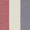 Clarke And Clarke Fabric Buckton Denim/Red