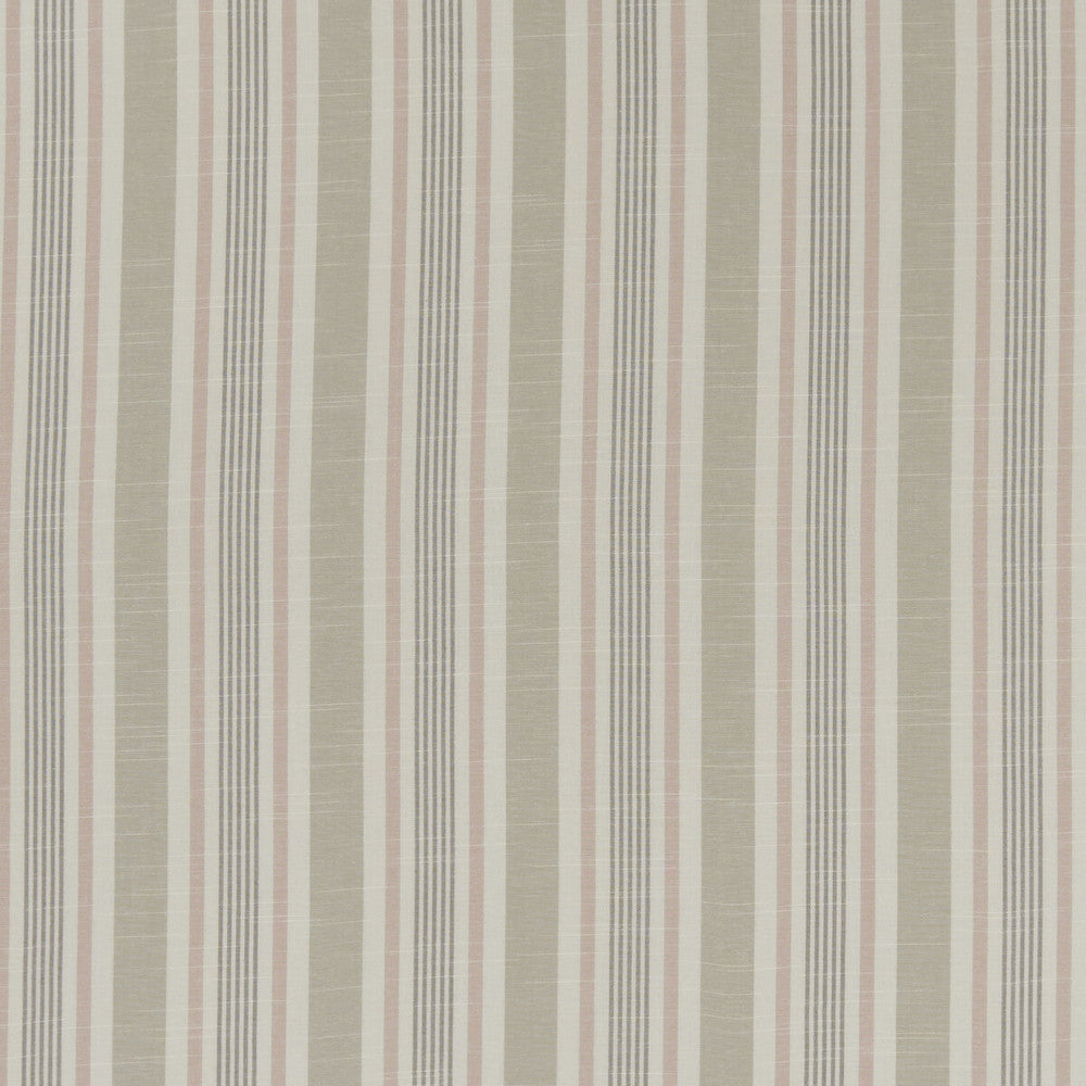 Mappleton Blush by Clarke And Clarke Designer Fabric CLARKE & CLARKE BEMPTON COTTON - 100% India - Horizontal: 4.5 and Vertical: 0 55.125 - Swanky Fabrics -