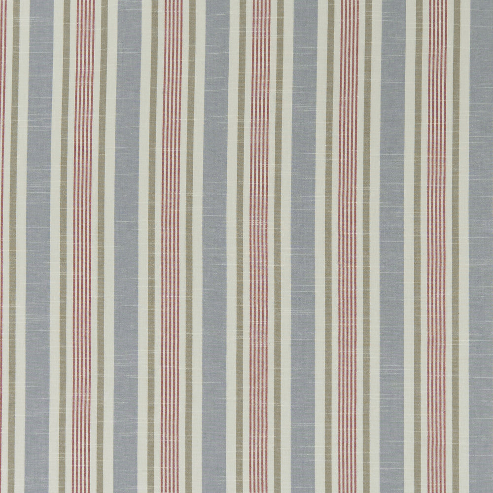 Mappleton Denim/Red by Clarke And Clarke Fabric Clarke And Clarke Fabric Mappleton Denim/RedFabric CLARKE & CLARKE BEMPTON COTTON - 100% India </p><p>Repeat: H: 4.5, V: 0 55.125 - Fabric Carolina -