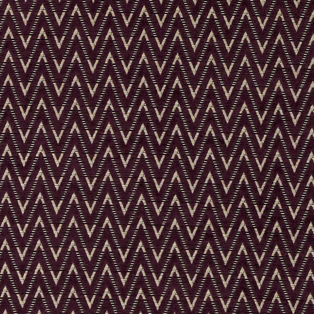 Zion Damson by Clarke And Clarke Designer Fabric CLARKE & CLARKE AVALON VISCOSE - 43%;COTTON - 33%;POLYESTER - 24% Turkey MEDIUM Horizontal: 1.375 and Vertical: 1 54 - Swanky Fabrics -