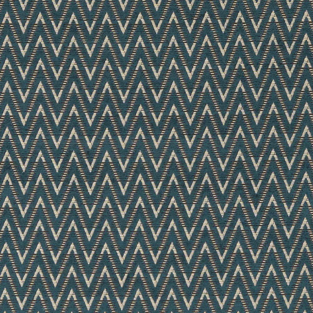 Zion Teal by Clarke And Clarke Designer Fabric CLARKE & CLARKE AVALON VISCOSE - 43%;COTTON - 33%;POLYESTER - 24% Turkey MEDIUM Horizontal: 1.375 and Vertical: 1 54 - Swanky Fabrics -