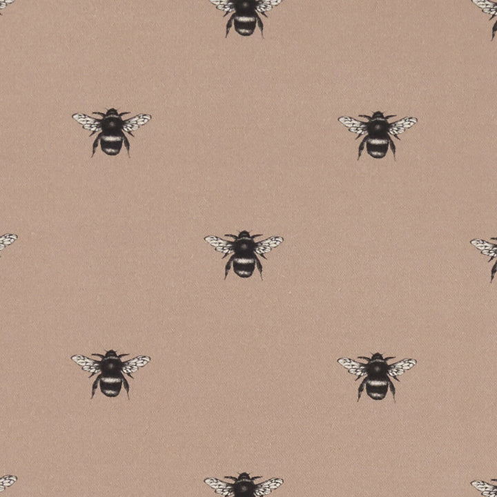Abeja Blush by Clarke And Clarke Designer Fabric CLARKE & CLARKE EDEN COTTON - 90%;LINEN - 10% Spain MEDIUM Horizontal: 6.75 and Vertical: 6.375 54.375 - Swanky Fabrics -