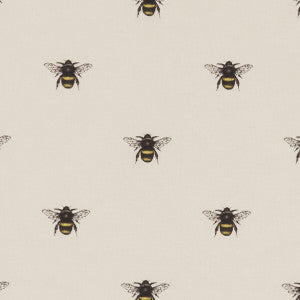 Clarke And Clarke Fabric Abeja Ivory
