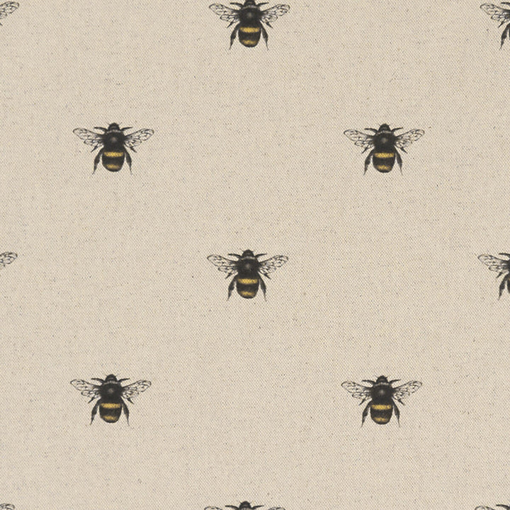 Abeja Linen by Clarke And Clarke Fabric Clarke And Clarke Fabric Abeja LinenFabric CLARKE & CLARKE EDEN COTTON - 90%;LINEN - 10% Spain </p><p>Repeat: H: 6.75, V: 6.375 54.375 - Fabric Carolina -