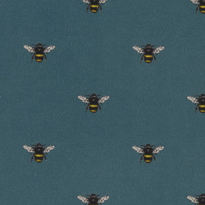 Clarke And Clarke Fabric Abeja Teal