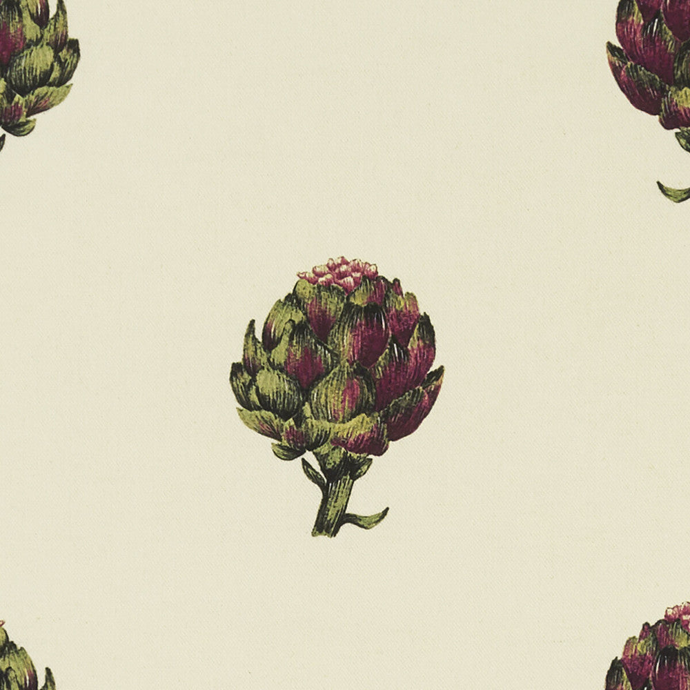 Artichoke Ivory by Clarke And Clarke Fabric Clarke And Clarke Fabric Artichoke IvoryFabric CLARKE & CLARKE EDEN COTTON - 90%;LINEN - 10% Spain </p><p>Repeat: H: 13.375, V: 12.25 54.375 - Fabric Carolina -