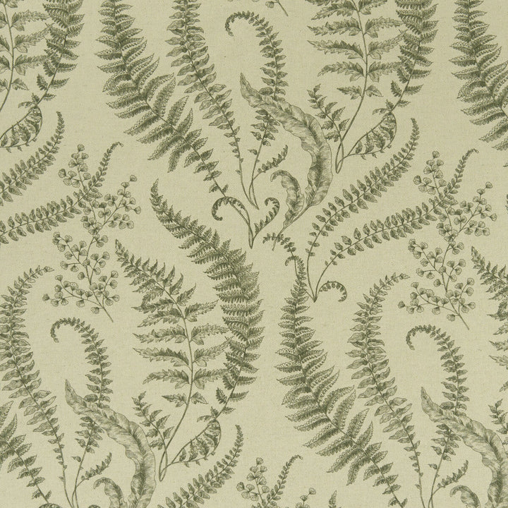 Folium Forest by Clarke And Clarke Designer Fabric CLARKE & CLARKE EDEN COTTON - 90%;LINEN - 10% Spain MEDIUM Horizontal: 17.75 and Vertical: 31.5 54.375 - Swanky Fabrics -