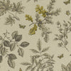Clarke And Clarke Fabric Hortus Charcoal/Ochre