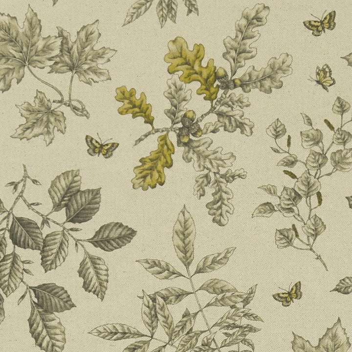 Hortus Linen by Clarke And Clarke Designer Fabric CLARKE & CLARKE EDEN COTTON - 90%;LINEN - 10% Spain MEDIUM Horizontal: 13.375 and Vertical: 23.625 54.375 - Swanky Fabrics -