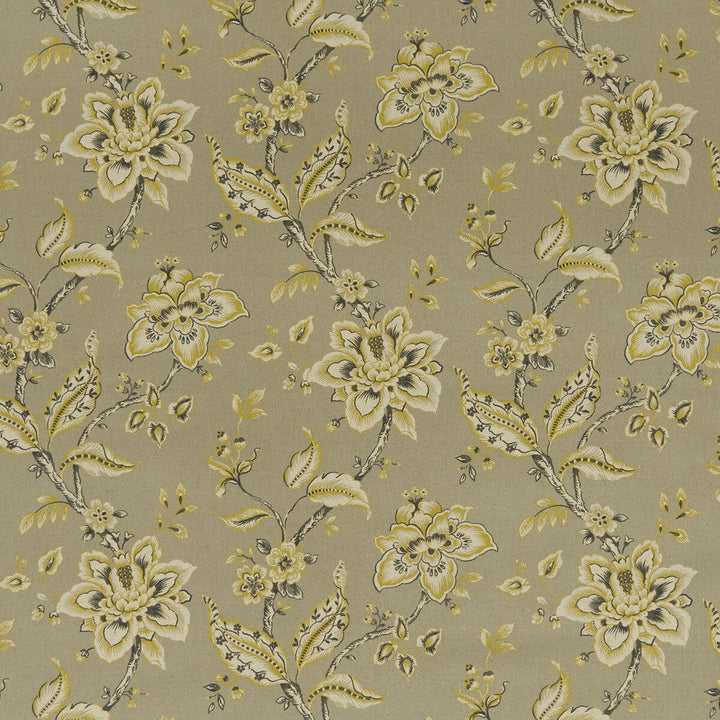 Palampore Mineral by Clarke And Clarke Designer Fabric CLARKE & CLARKE EDEN COTTON - 90%;LINEN - 10% Spain MEDIUM Horizontal: 17.75 and Vertical: 16.625 54.375 - Swanky Fabrics -