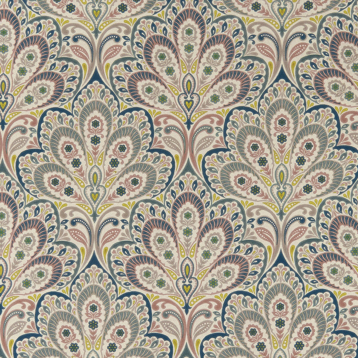 Persia Multi by Clarke And Clarke Fabric Clarke And Clarke Fabric Persia MultiFabric CLARKE & CLARKE EDEN COTTON - 90%;LINEN - 10% Spain </p><p>Repeat: H: 13.375, V: 13.5 54.375 - Fabric Carolina -