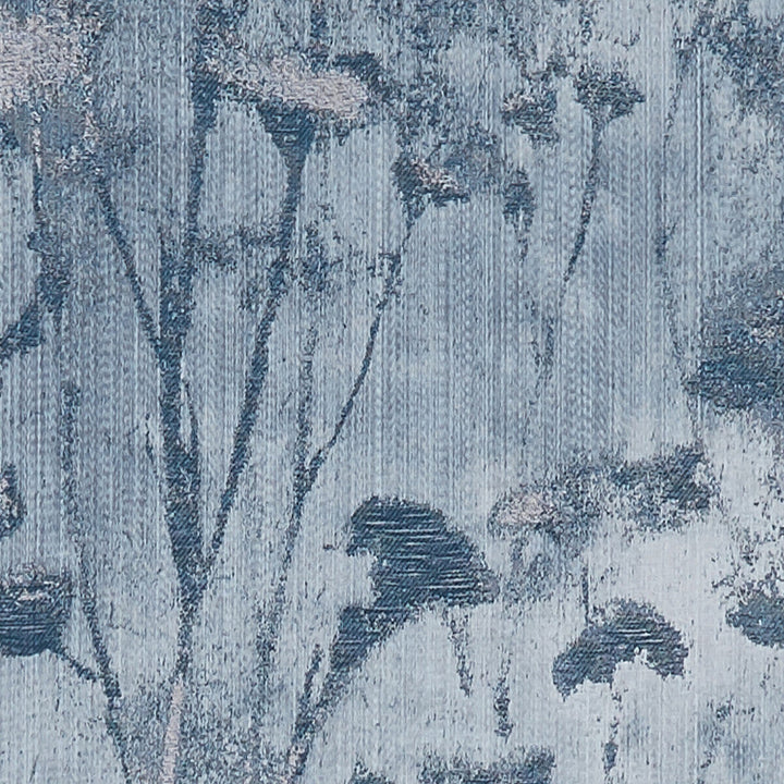 Silhouette Denim by Clarke And Clarke Designer Fabric CLARKE & CLARKE DIFFUSION POLYESTER - 51%;COTTON - 26%;NYLON - 23% India Horizontal: 18.25 and Vertical: 25.188 54.75 - Swanky Fabrics -