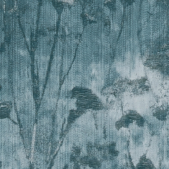 Silhouette Kingfisher by Clarke And Clarke Designer Fabric CLARKE & CLARKE DIFFUSION POLYESTER - 51%;COTTON - 26%;NYLON - 23% India Horizontal: 18.25 and Vertical: 25.188 54.75 - Swanky Fabrics -