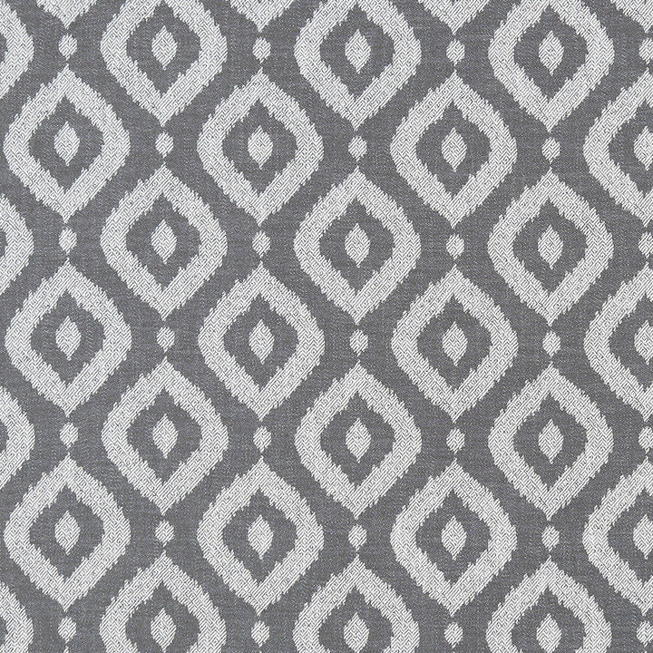 Soraya Charcoal by Clarke And Clarke Designer Fabric CLARKE & CLARKE PRINCE OF PERSIA POLYESTER - 64%;VISCOSE - 25%;LINEN - 11% India HEAVY Horizontal: 6.938 and Vertical: 7.125 55.625 - Swanky Fabrics -
