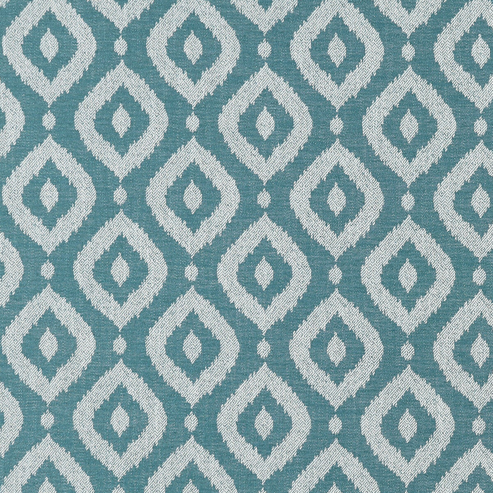 Soraya Teal by Clarke And Clarke Fabric Clarke And Clarke Fabric Soraya TealFabric CLARKE & CLARKE PRINCE OF PERSIA POLYESTER - 64%;VISCOSE - 25%;LINEN - 11% India </p><p>Repeat: H: 6.938, V: 7.125 55.625 - Fabric Carolina -