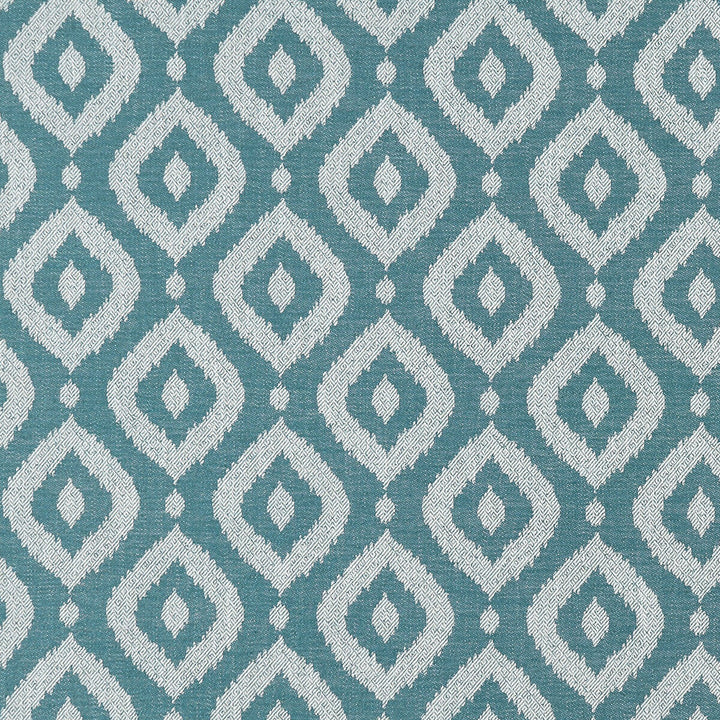 Soraya Teal by Clarke And Clarke Fabric Clarke And Clarke Fabric Soraya TealFabric CLARKE & CLARKE PRINCE OF PERSIA POLYESTER - 64%;VISCOSE - 25%;LINEN - 11% India </p><p>Repeat: H: 6.938, V: 7.125 55.625 - Fabric Carolina -
