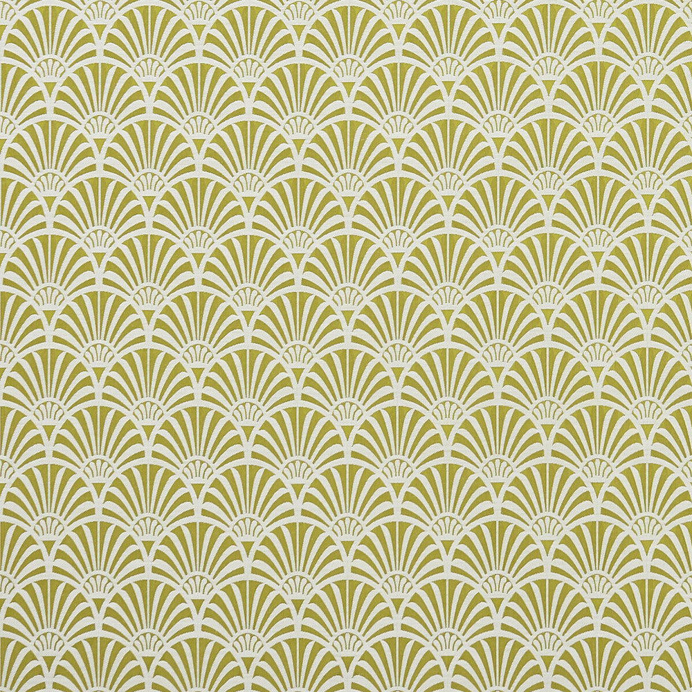 Zellige Chartreuse by Clarke And Clarke Designer Fabric CLARKE & CLARKE PRINCE OF PERSIA POLYESTER - 35%;VISCOSE - 34%;COTTON - 31% India Horizontal: 3.75 and Vertical: 3.625 55.625 - Swanky Fabrics -