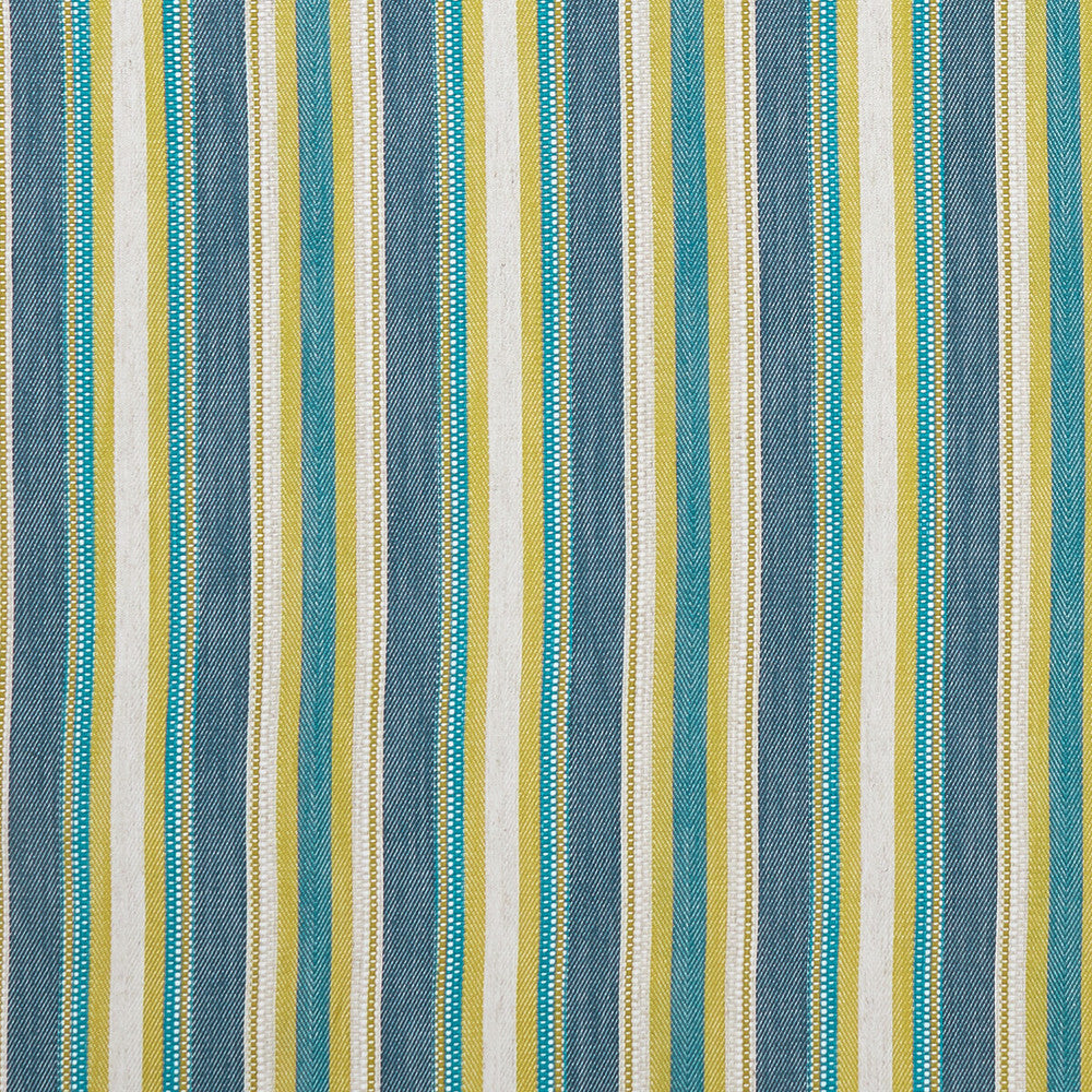 Ziba Denim/Chartreuse by Clarke And Clarke Designer Fabric CLARKE & CLARKE PRINCE OF PERSIA COTTON - 45%;VISCOSE - 38%;POLYESTER - 16%;LINEN - 1% India MEDIUM Horizontal: 7.875 and Vertical: 0 54.75 - Swanky Fabrics -