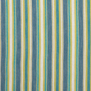 Clarke And Clarke Fabric Ziba Denim/Chartreuse