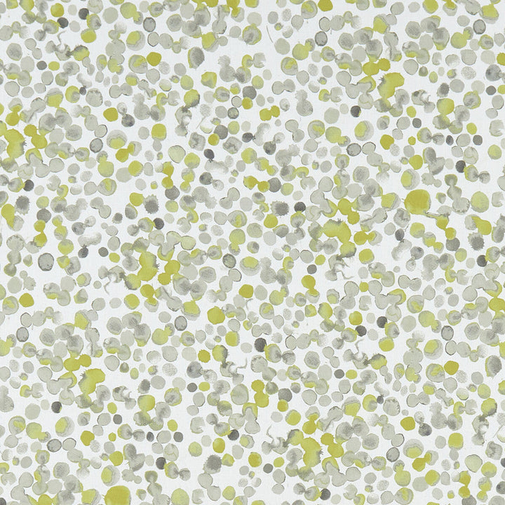 Lugar Chartreuse by Clarke And Clarke Designer Fabric CLARKE & CLARKE PALMERO COTTON - 100% Spain MEDIUM Horizontal: 13.625 and Vertical: 27.625 54 - Swanky Fabrics -