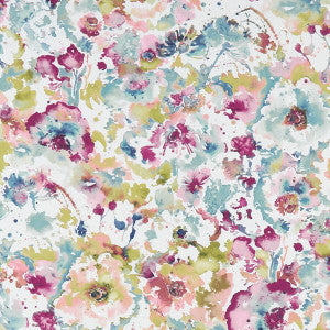 Clarke And Clarke Fabric Florrie Sorbet