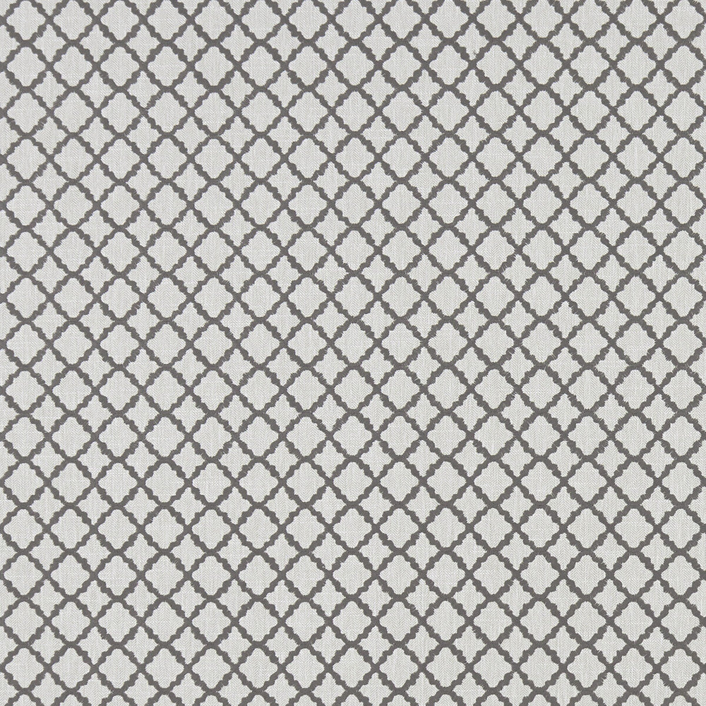 Ariyana Charcoal by Clarke And Clarke Designer Fabric CLARKE & CLARKE PRINCE OF PERSIA COTTON - 61%;POLYESTER - 24%;VISCOSE - 15% India Horizontal: 1.625 and Vertical: 1.625 50.5 - Swanky Fabrics -