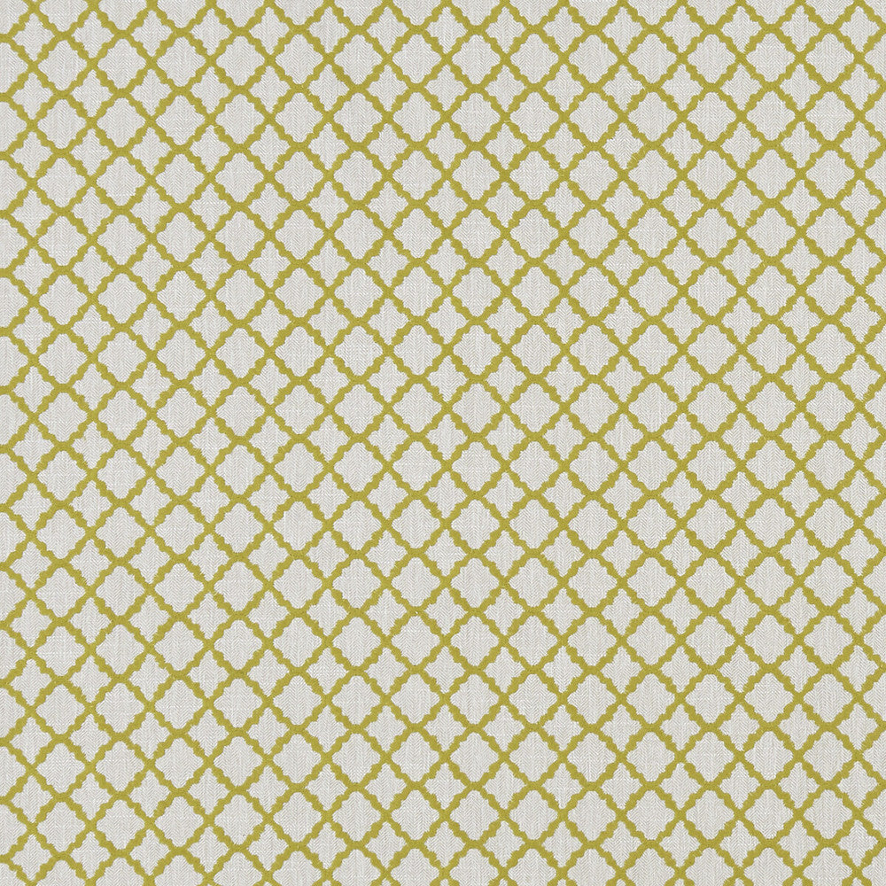 Ariyana Chartreuse by Clarke And Clarke Designer Fabric CLARKE & CLARKE PRINCE OF PERSIA COTTON - 61%;POLYESTER - 24%;VISCOSE - 15% India Horizontal: 1.625 and Vertical: 1.625 50.5 - Swanky Fabrics -