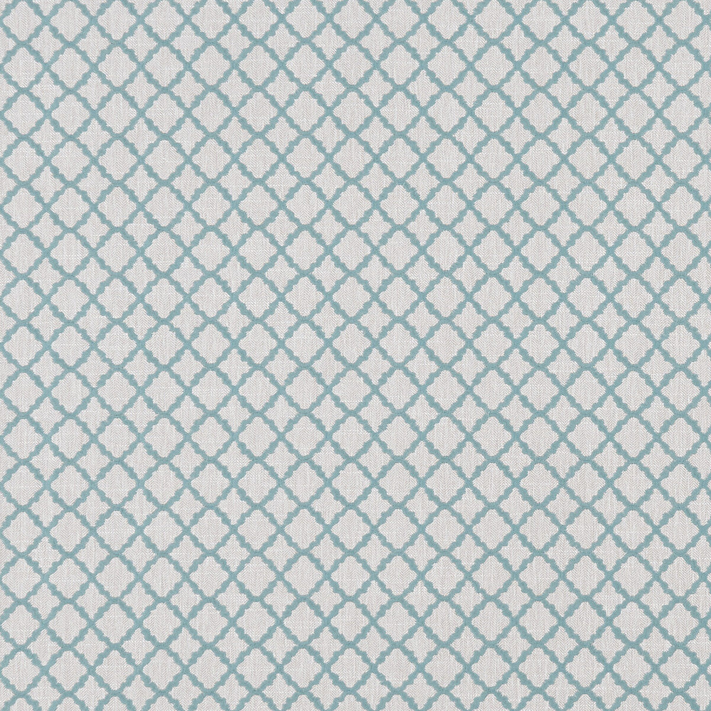Ariyana Mineral by Clarke And Clarke Designer Fabric CLARKE & CLARKE PRINCE OF PERSIA COTTON - 61%;POLYESTER - 24%;VISCOSE - 15% India - Horizontal: 1.625 and Vertical: 1.625 50.5 - Swanky Fabrics -