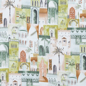 Clarke And Clarke Fabric Marrakech Apple