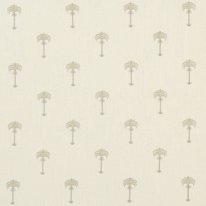 Menara Metallic Champagne/Ivory by Clarke And Clarke Designer Fabric CLARKE & CLARKE PRINCE OF PERSIA COTTON - 96%;POLYESTER - 4% India - Horizontal: 6.25 and Vertical: 6.313 50 - Swanky Fabrics -
