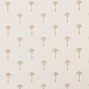 Clarke And Clarke Fabric Menara Metallic Rose Gold/Ivory