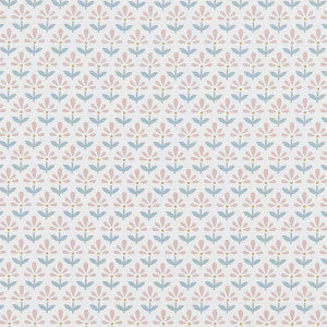 Clarke And Clarke Fabric Fleur Blush/Mineral