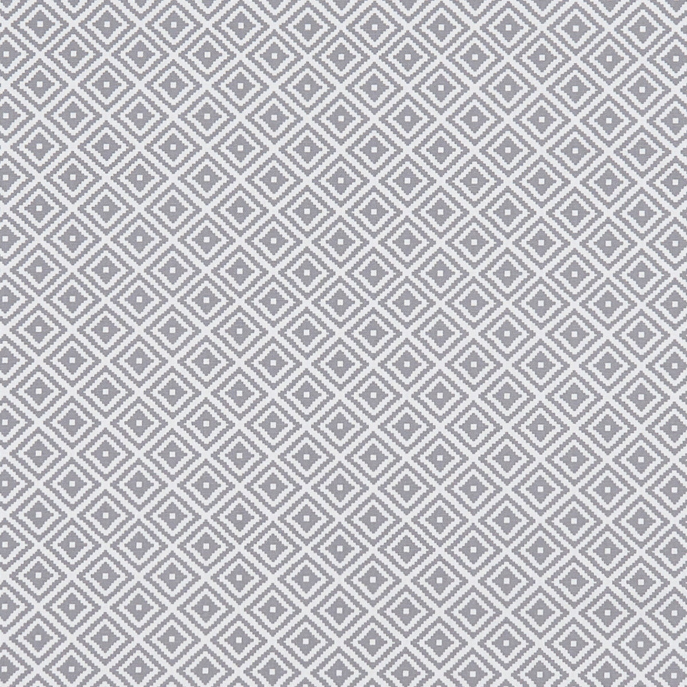 Kiki Smoke by Clarke And Clarke Designer Fabric CLARKE & CLARKE CO-ORDINATES COTTON - 100% Turkey MEDIUM Horizontal: 1.75 and Vertical: 1.625 54 - Swanky Fabrics -