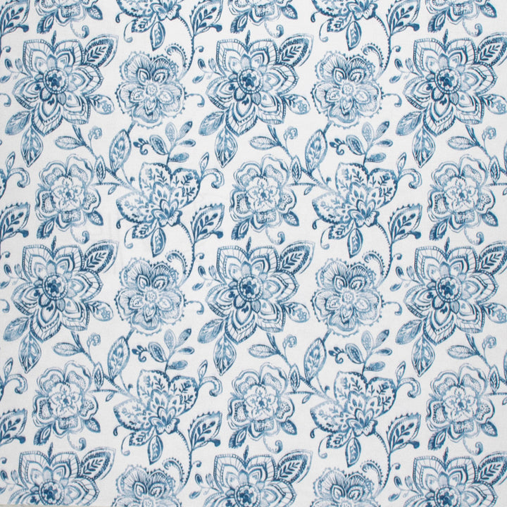 F1412 Denim by Greenhouse Designer Fabric 100% Polyester China 50,000 double rubs </p><p>Repeat: 13" H, 14" V 54" - Swanky Fabrics -